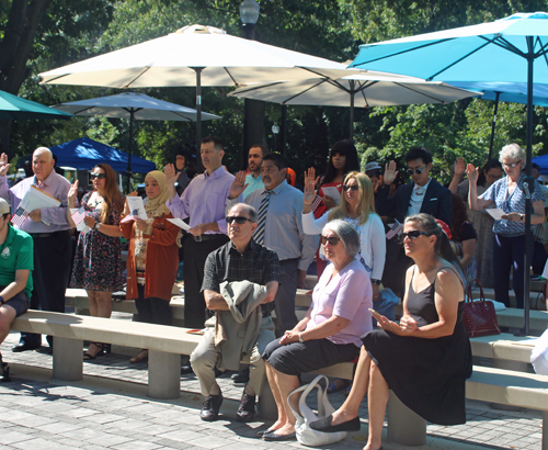 Naturalization Ceremony at One World Day 2022